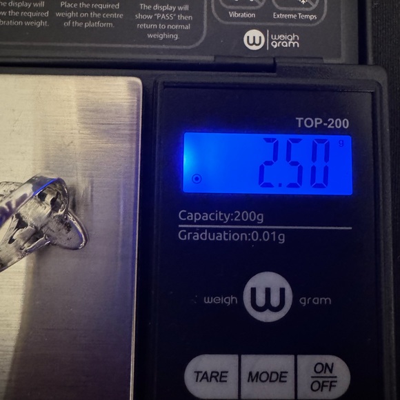 Sterling Silver Artisan Crushed Turquoise and Crushed Turquoise Ring - Picture 4 of 5